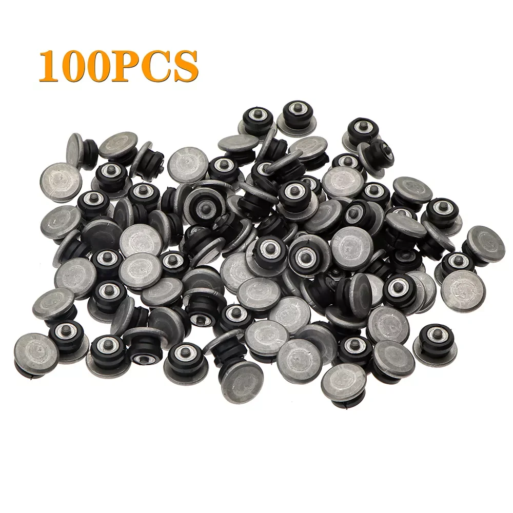 

100PCS 8mm Winter Tires Spikes Car Anti-Slip Tire Spikes Auto Wheel Tire Studs Snow Chains Ice Studs for Auto Car SUV ATV Truck