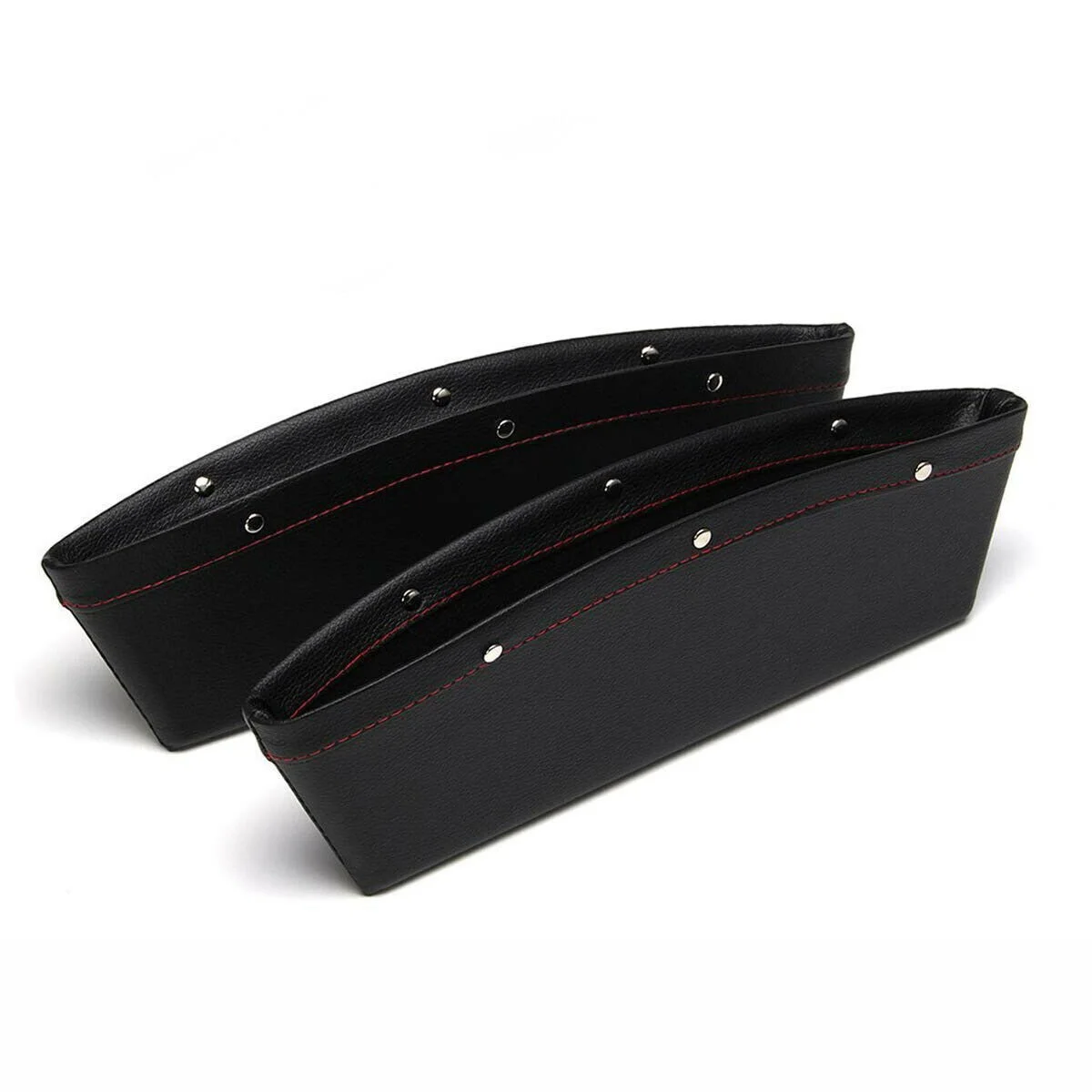 

2 packs of PU leather grab Caddy car seat console crevice side storage pocket pocket