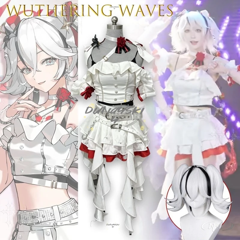 Платье Danya из аниме Wuthering Waves, костюм Solar5 для дня рождения, индивидуальный костюм для женщин, одежда для вечеринки на Хэллоуин (art.: 3920db302e63f) - 3920db302e63f