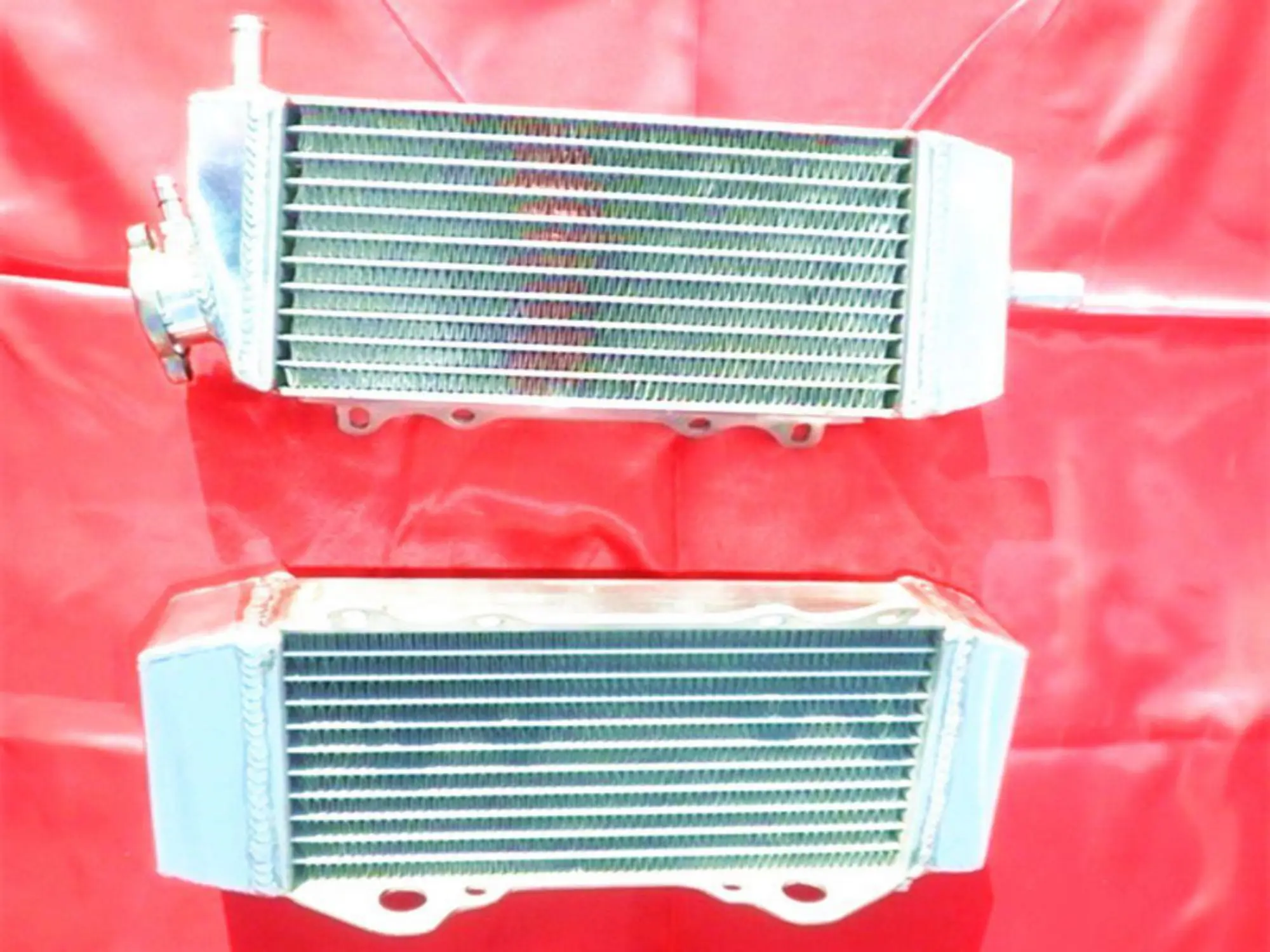 Новый левый и правый алюминиевый радиатор для Suzuki RMZ250 RMZ 250 2004-2006 годов охладитель