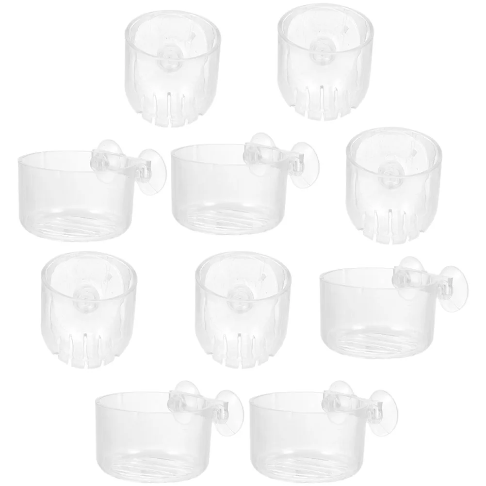 

10 шт., многофункциональные кормушки для аквариума