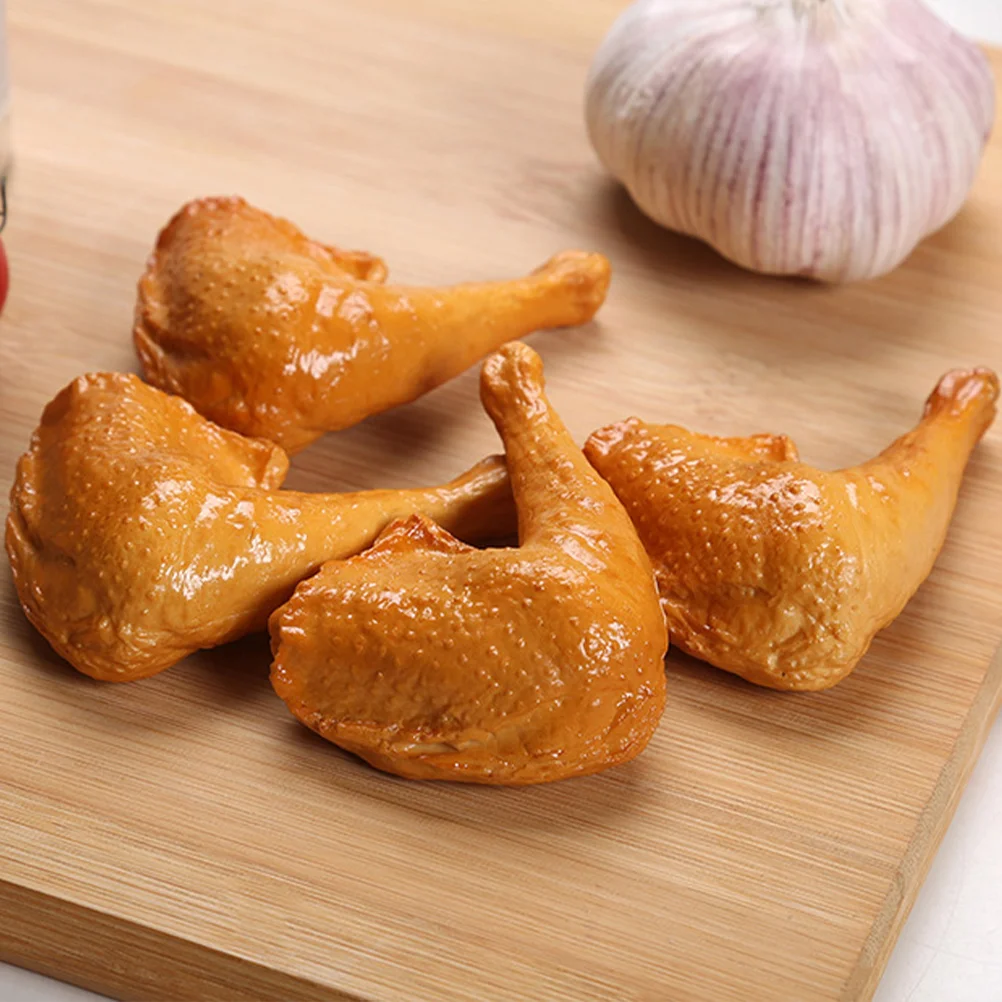 4 шт. имитация утиных ножек реквизит для дисплея модель еды сделай сам кухонный