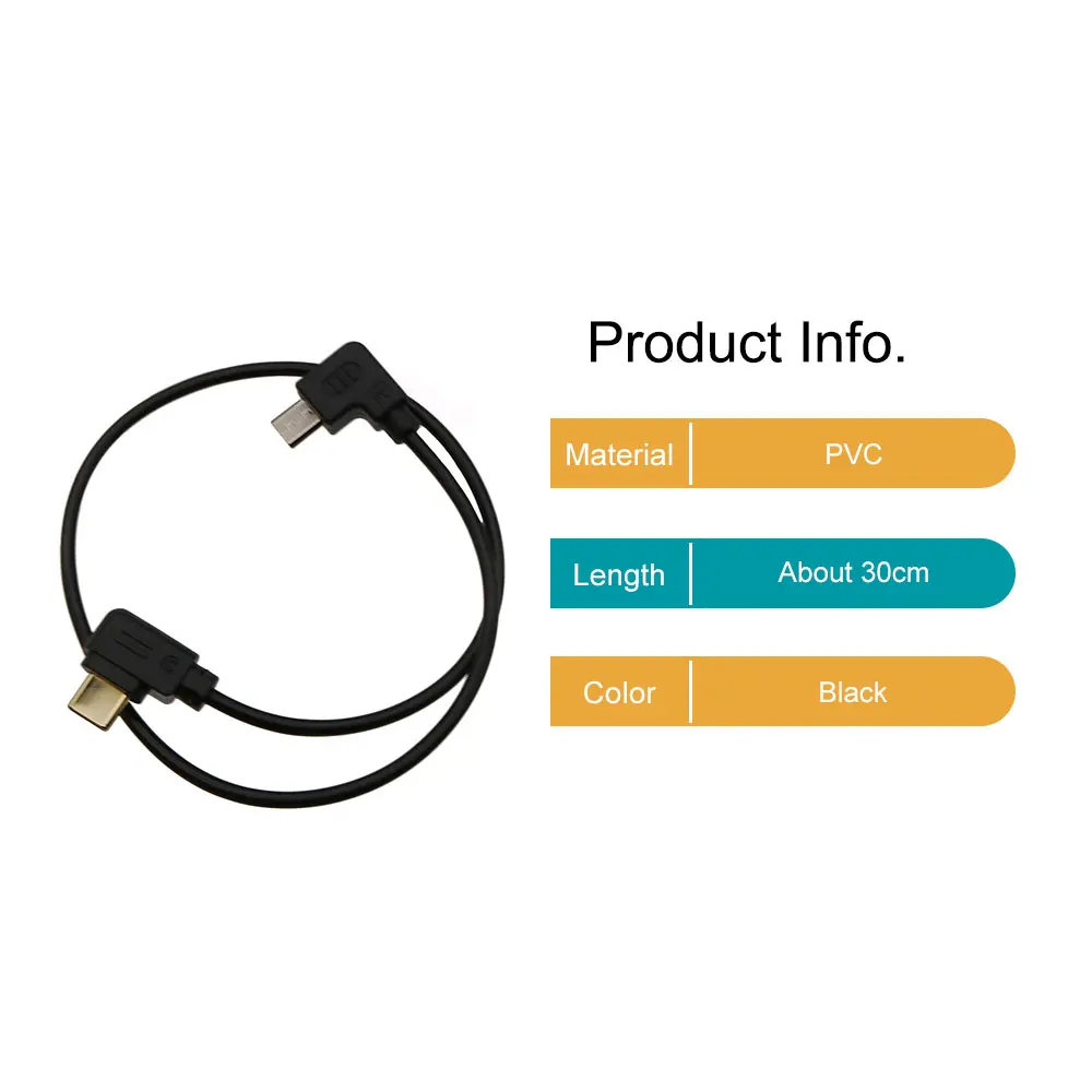 Кабель управления камерой для DJI Ronin RSC2 RS2 RS3 Pro Canon EOS 5D4 5DS R 1DX II M50 90D 200D