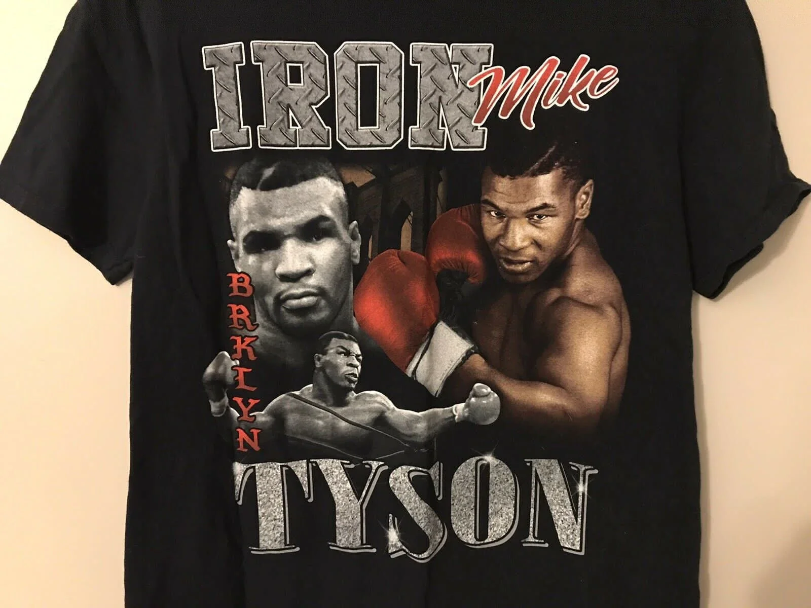 Уникальная футболка Iron Mike Brooklyn Boxing Champion Tyson. Высококачественная хлопковая