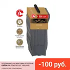Носки мужские OMSA CLASSIC 208, набор из 10 пар, носки высокие из хлопка в текстурную полоску, широкая однобортная резинка