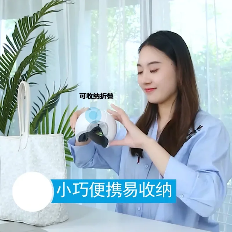 Умный массажер для глаз с Bluetooth портативный мини-протектор горячая