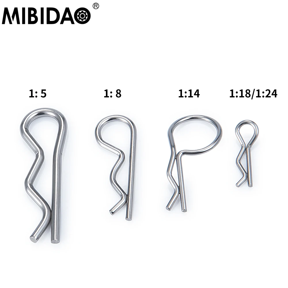 Body Shell Clips Pin Housing Latch R Buckles Fixed For 1/24 1/18 1/14 1/8 1/5 Buggy Truggy Diy Parts