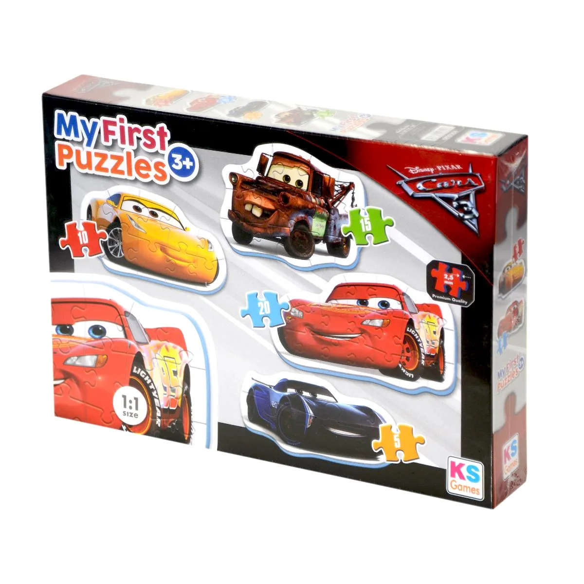 

KS Cars My First Yapbozum 4'суть вместе