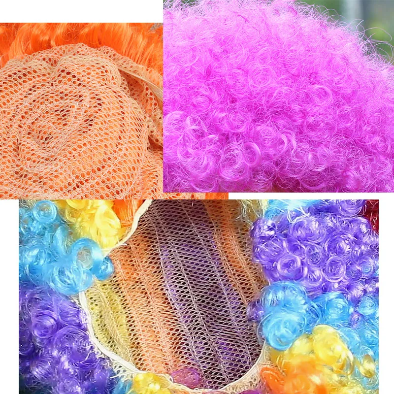 Костюм на Хэллоуин для взрослых и детей реквизит искусственных волос взрывные