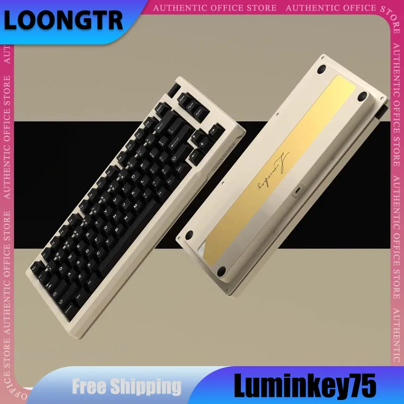 Клавиатура LOONGTR Luminkey75 механическая игровая Проводная клавиатура из алюминиевого