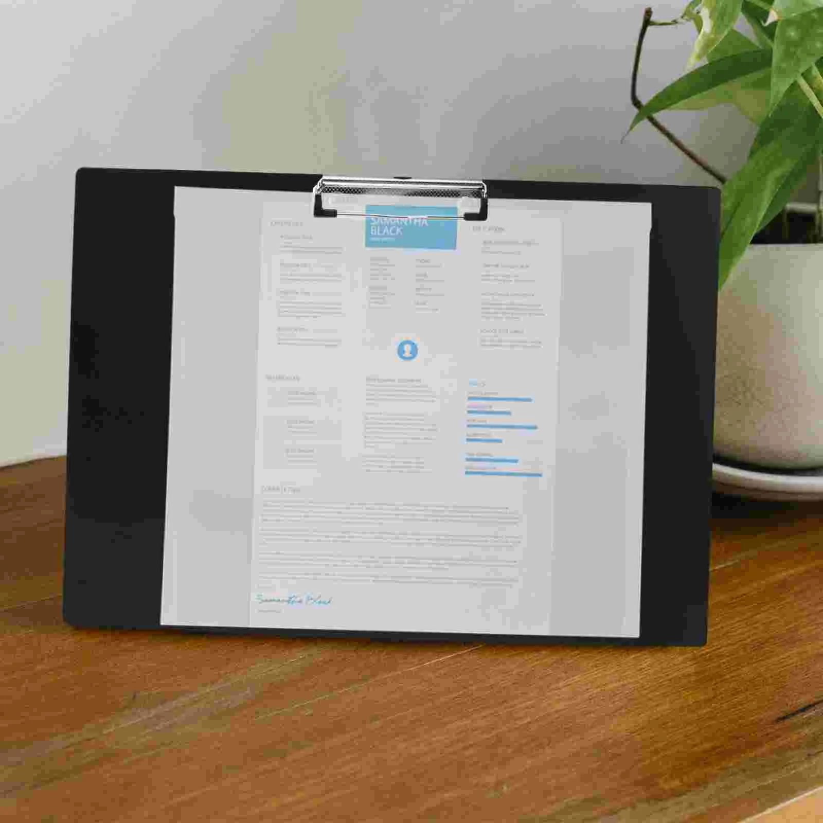 

20Pcs Multifunctional Document Bags Transparent File Pockets Practical File Protectors
