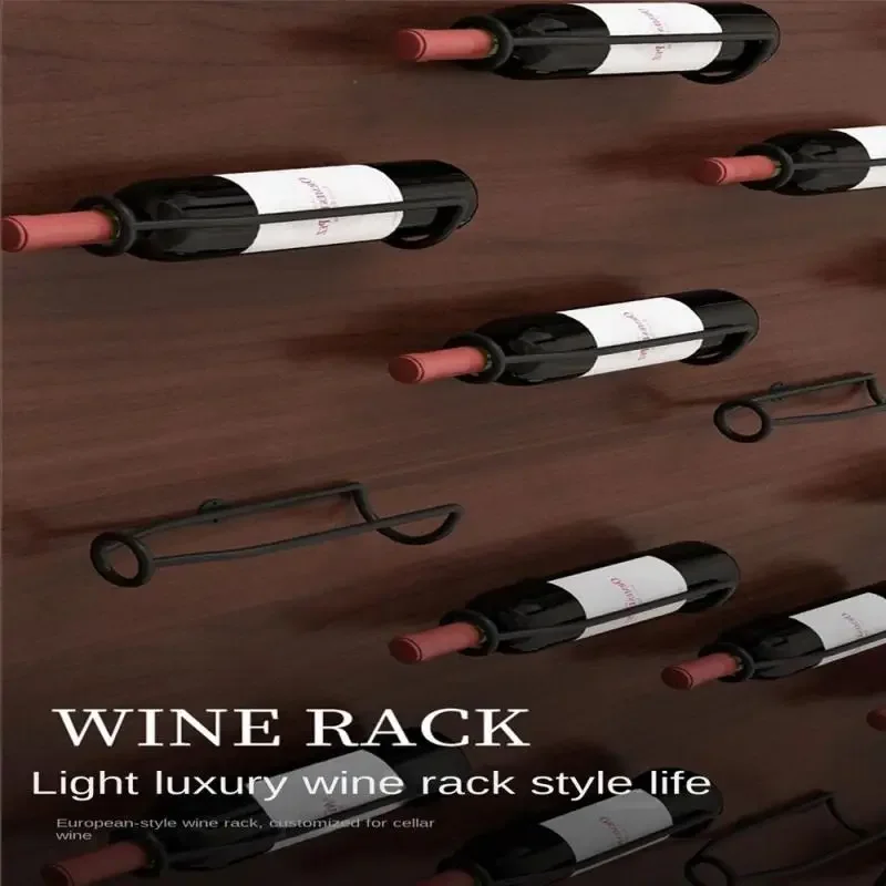WallMounted Bar Wine Rack Holder Accessories Wine Cellar Beer