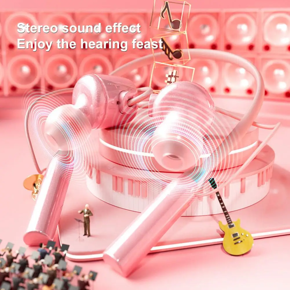 

Wireless Headphone Fashion Line Control Auto Pairing Clear Sound Wireless Earphone for Gym