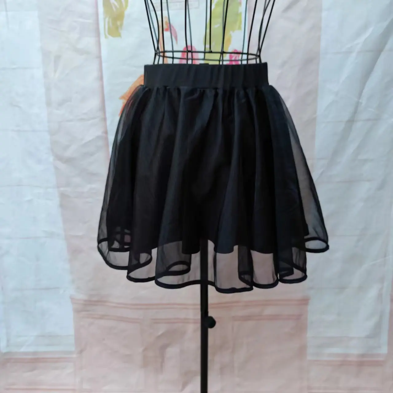 

Women's Basic Multifunctional Elastic Speaker Casual Mini Skating Skirt