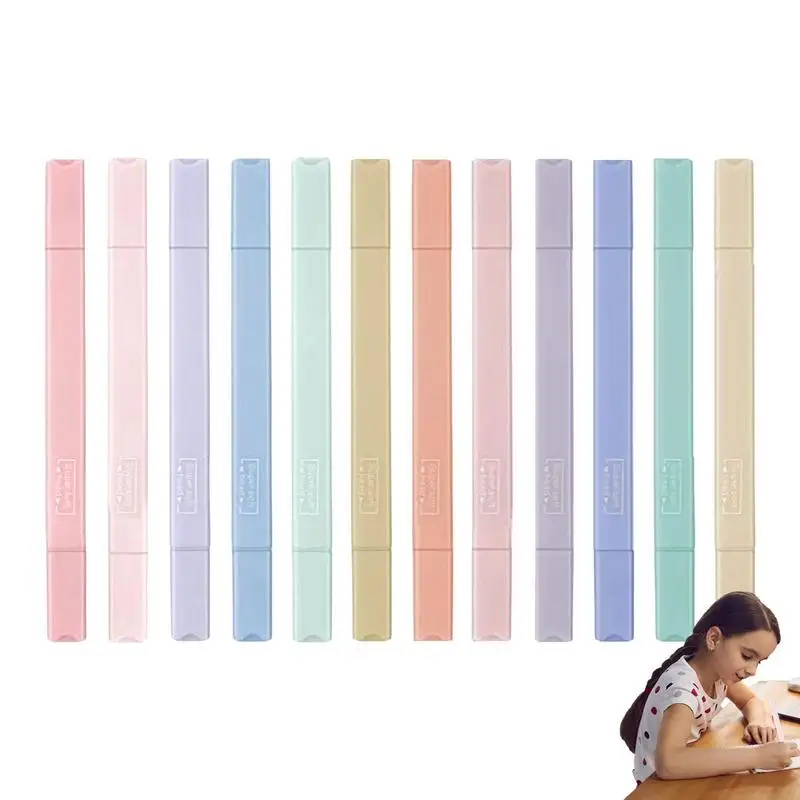 

Cute Highlighters 12Pcs Assorted Colors High Lighters For Journaling Note Office Supplies For Journal Bible Planner Notes School
