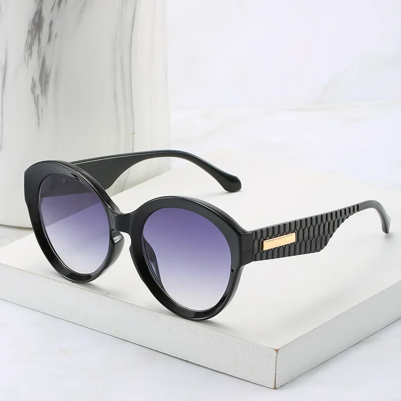 

Brand Design Luxury Colorful Round Sunglasses For Women Men Fashion Retro Trend Male Female Car Driving Street Travel Glasses