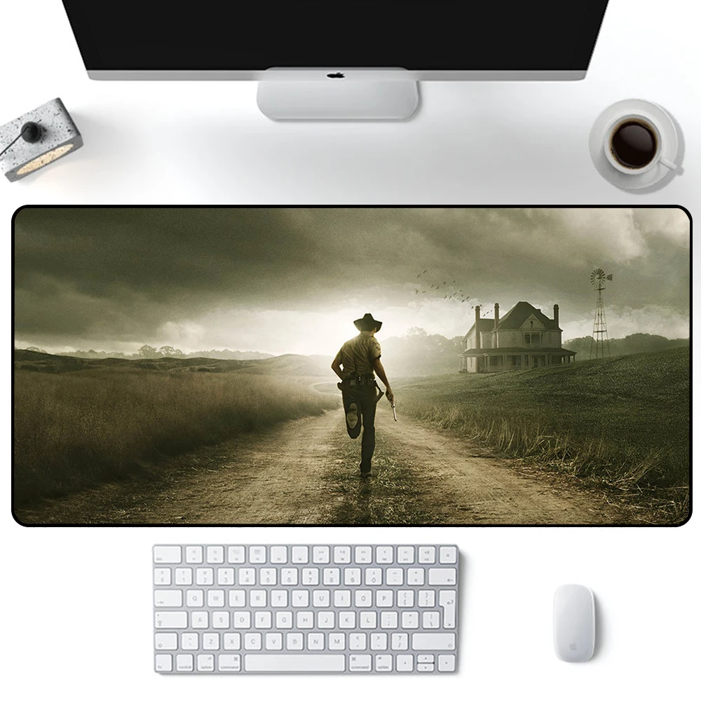 Коврик для мыши Ходячие мертвецы большой игровой коврик ПК геймера XXL