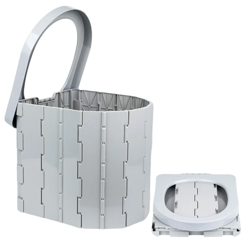 

Folding Toilet Portable Washable Plastic Folding Stool for Travel Camping Hiking