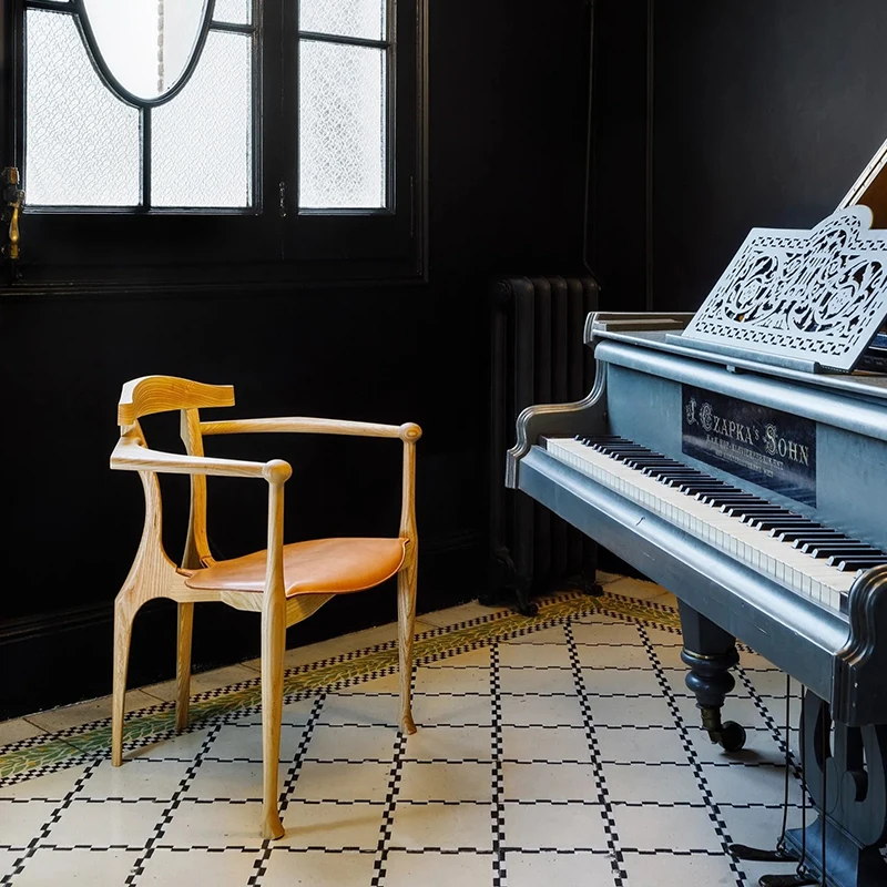 

Скандинавский стул для дома, столовой, винтажный спинный стул, винтажный обеденный стол