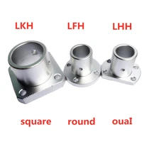 guide shaft support base optical axis support seat round flat flange optical axis mount 8 10 12 15 16 20 25 30 35 40 50
