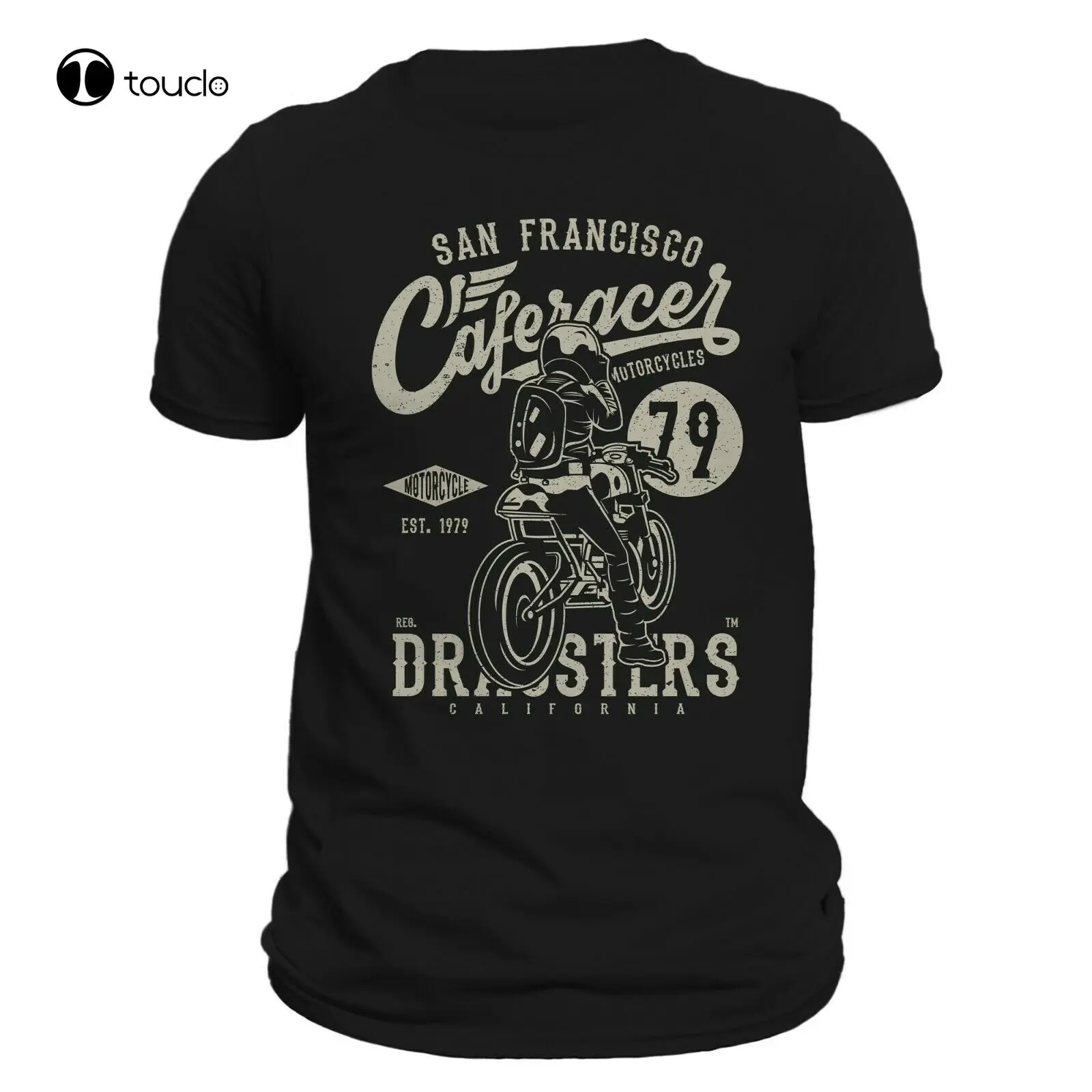 

San Fransisco Cafe Racer 79 Motorcycle Men'S T-Shirt