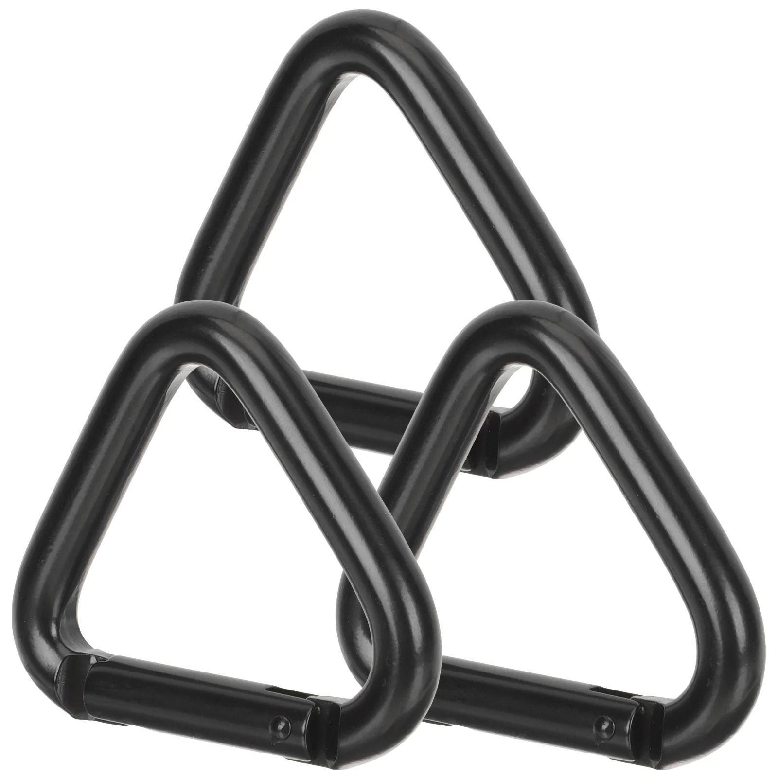 

3Pcs Triangle Carabiners Aluminum Alloy Carabiner Clips Triangle Buckles Key Chains Carabiner Climbing Carbine