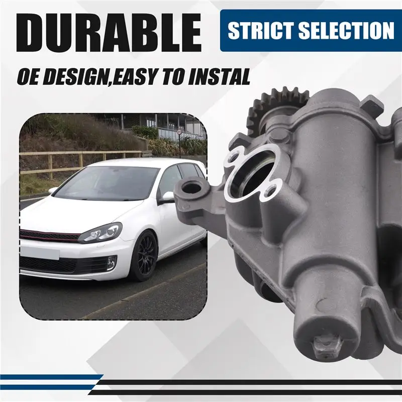Фото Масляный насос A13Z для двигателя EA888, масляный насос для VW Golf GTI Passat 06H115105AQ, топливные насосы для A4 A5 A6 Q5 06H115105AM №5