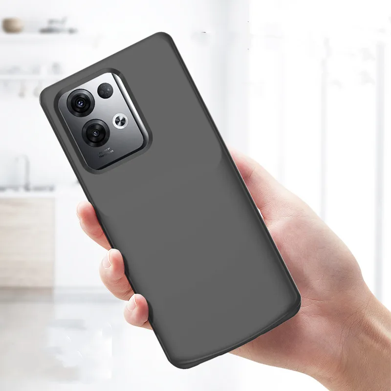 

6800mAh Battery Charger Cases For OPPO Reno 8 Battery Case Slim Powerbank Silocone Shockproof External Charging Case