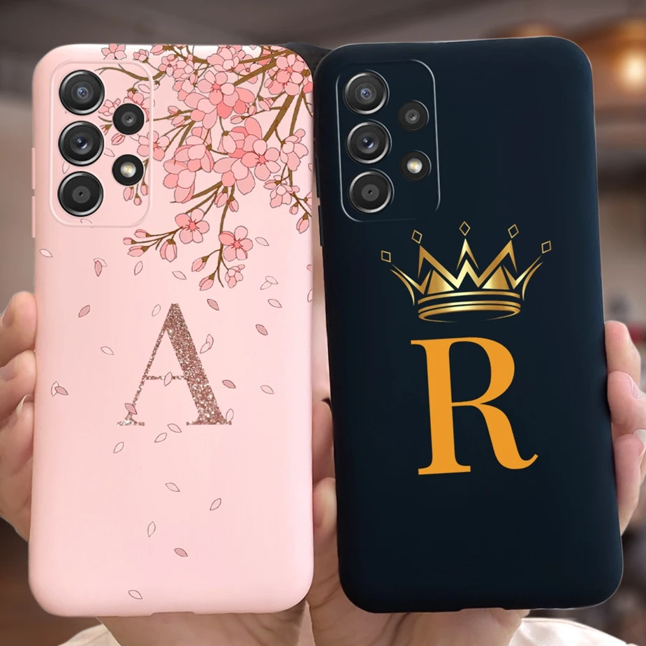 Чехол для Samsung Galaxy A32, искусственный чехол с новыми модными буквами для Samsung Galaxy A32, искусственный чехол, мягкие силиконовые чехлы, сумки