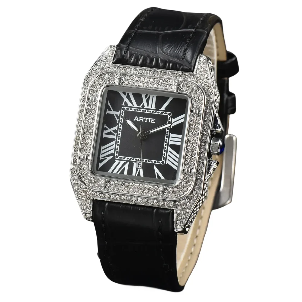 

New Original Brand Quartz Watches for Men Fashion Classic Square Multifunction Sports Watch women Date Chronograph AAA Clock