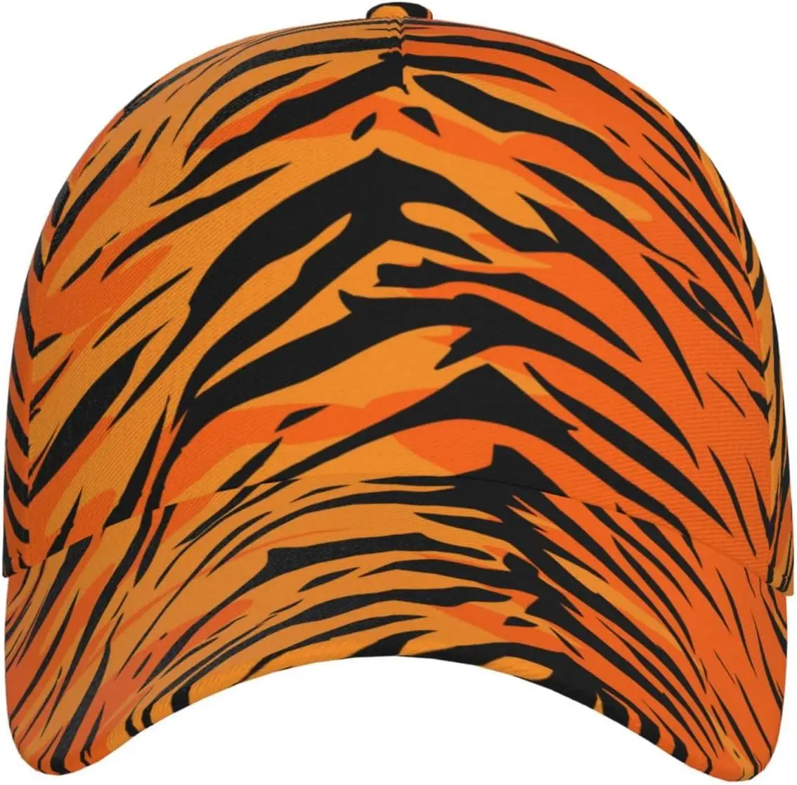 Фото Яркая бейсболка с принтом тигровой полосы, бейсболка, шляпа Snapback для мужчин, мальчиков и девочек, летняя кепка-дальнобойщик в стиле хип-хоп №2