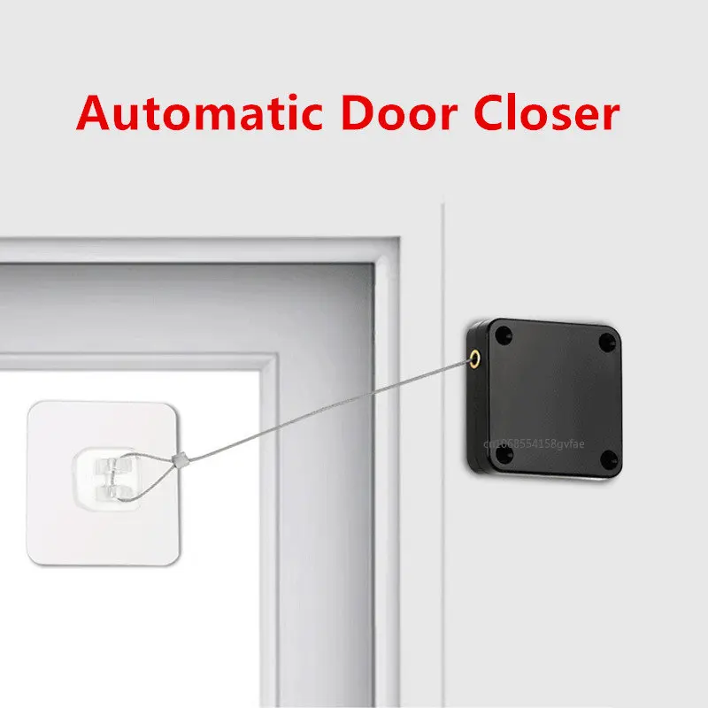 

500g 800g 1000g Door Closer Punch-Free Automatic Door Closers for Drawers Rawstring Door Closer Bracket Door Automatic Closer