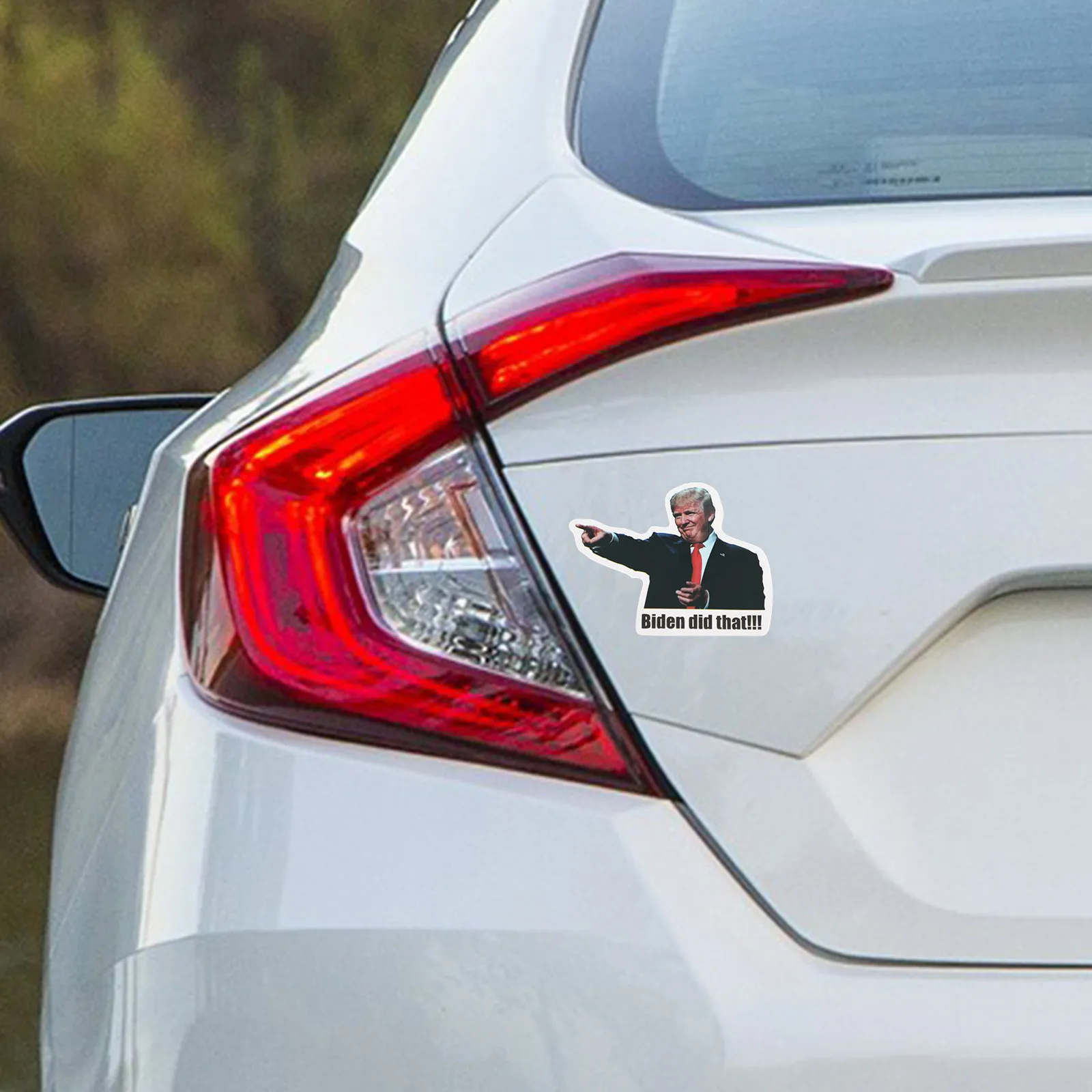 Artudatech 100 шт. Джо биден я сделал эту наклейку забавная наклейка с газовым насосом