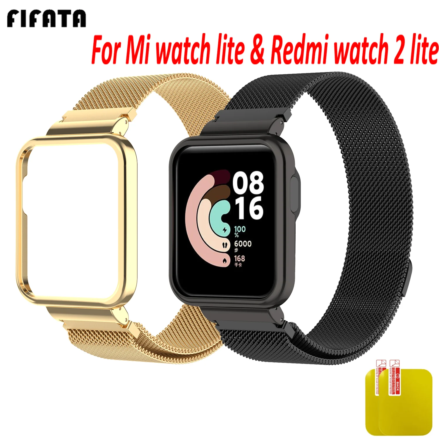 

Milanese correa For Xiaomi Redmi watch 2 lite metal Magnetic strap For Mi watch lite Wristband For Redmi watch 1 2/Horloge 2