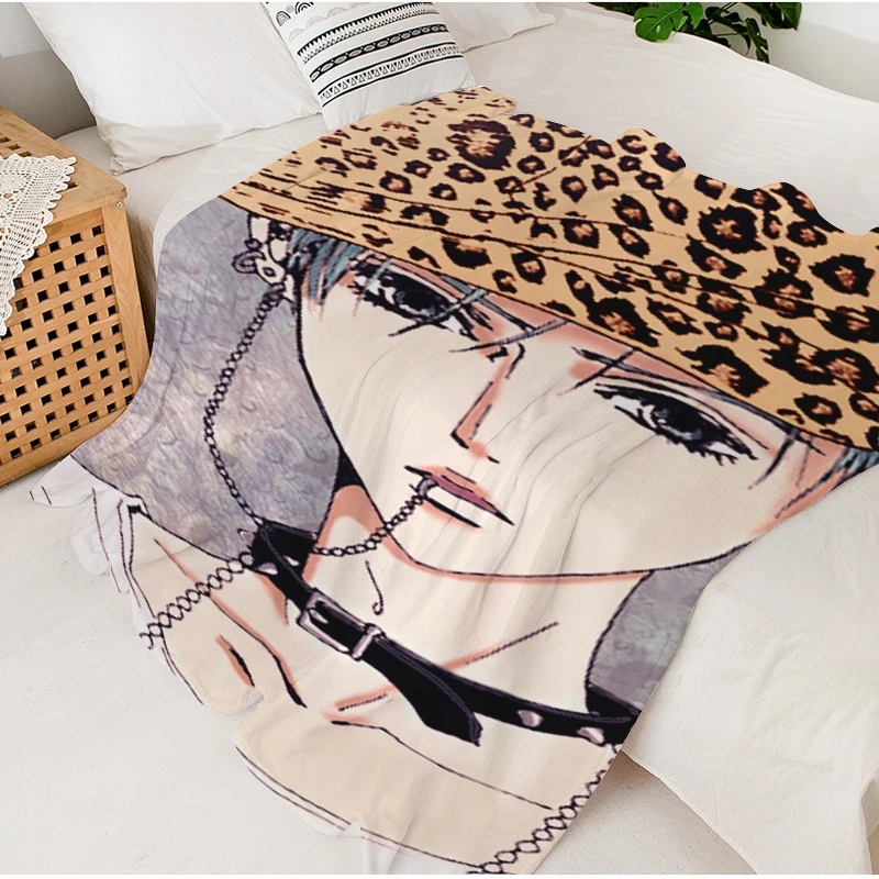 Одеяла для дивана на зиму теплые наколенники в стиле аниме флисовые пушистые