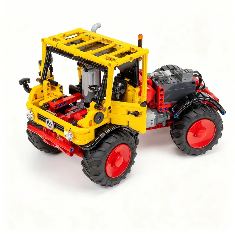 1148 деталей MOC Technical Werner Uniknick, модель из строительных блоков, игрушка, архитектурный конструктор, рождественские подарки, творческий набор для сборки и демонстрации. (art.: 3920dd04ff5a2) - 3920dd04ff5a2