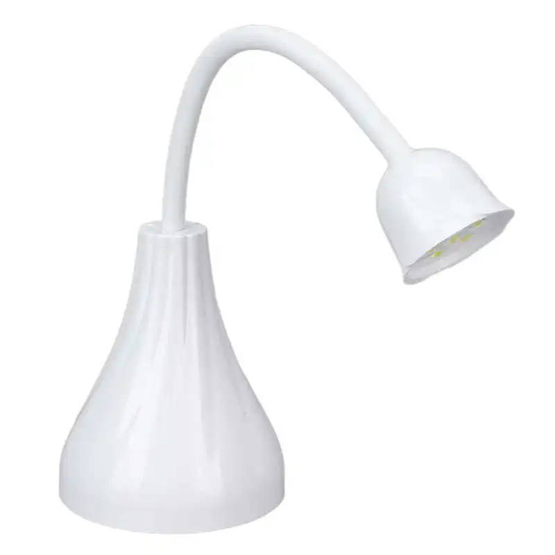 

Gel Polish Drying Lamp Rose Shape Wear Resistant Rechargeable Gel Polish Dryer Lightweight with USB Cable for Nail Salon