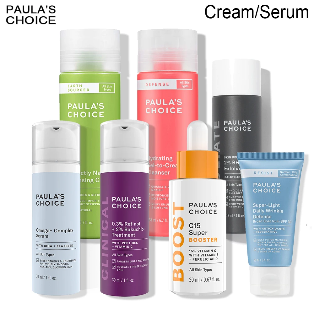 

Wholesale Paula‘s Choice Skin Care Retinol Bakuchiol Treatment /Omega Complex /Booster/Salicylic Acid/Defense/Earth Sourcedh