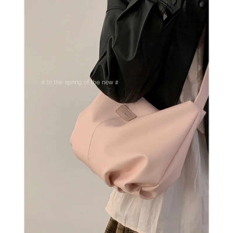 

Crossbody Bags for Women Large Capacity Luxury Handbags Solid Soft Shoulder Bags Female Casual Travel
