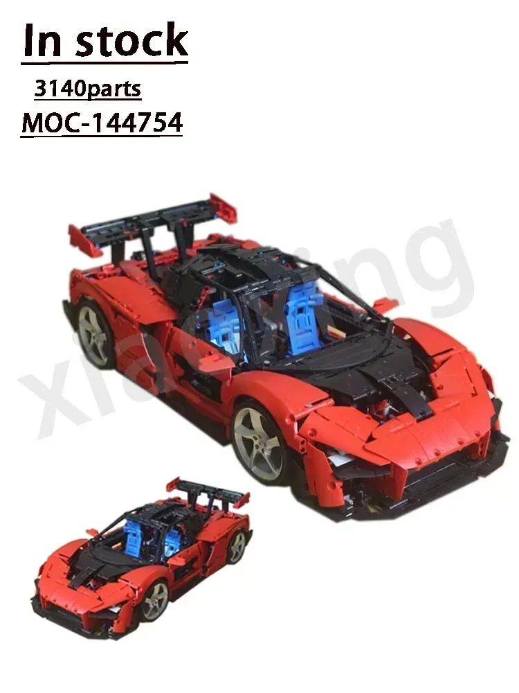 42143 Классический спортивный автомобиль совместимый с MOC- 144754 Новый суперкар