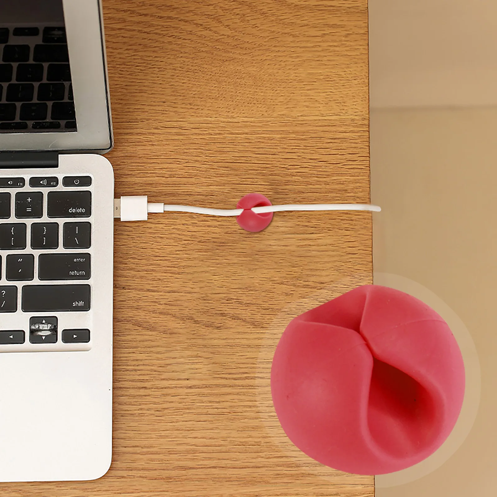 Держатель для кабеля с одним отверстием органайзер зажим приспособление стола