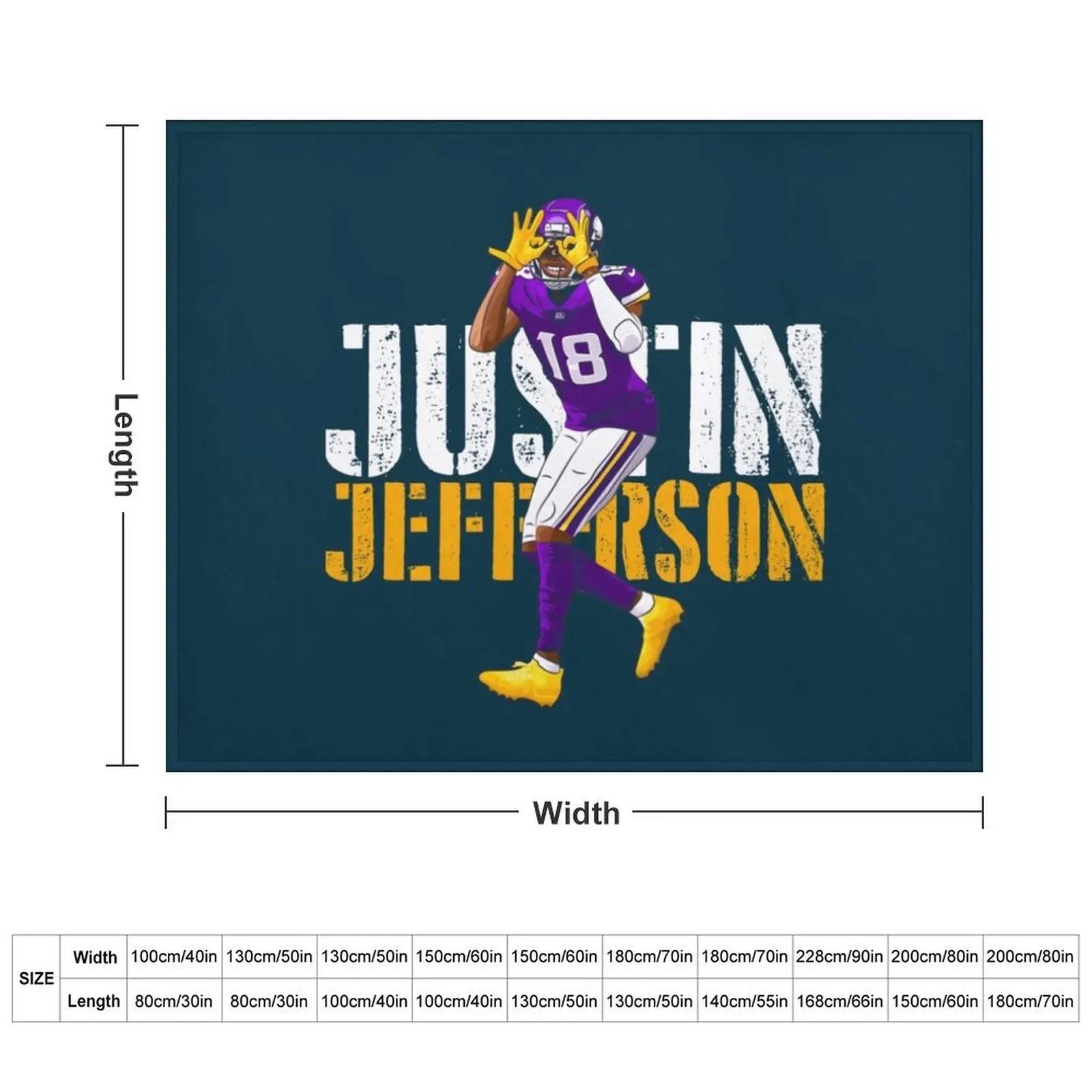 Классическое одеяло JUSTIN JEFFERSON винтажное зимнее постельное белье для дивана