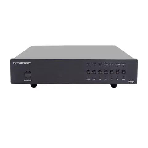 DENAFRIPS Enyo USB волоконный коаксиальный I2S HIFI Цифровой аудио DAC R2R декодер DSD RCA /XLR выход 100-240VAC,50/60 Гц Всемирное напряжение