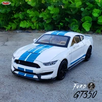 msz 132 new style ford shelby gt350 alloy car model diecast metal vehicles car model simulation collection childrens toy gift