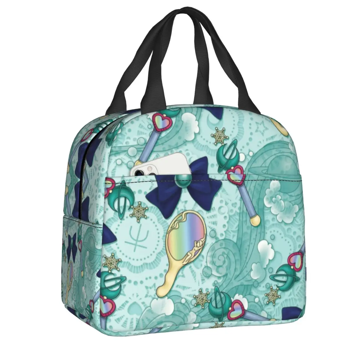 

Сумка для обеда Мужская/женская с принтом планеты Нептун