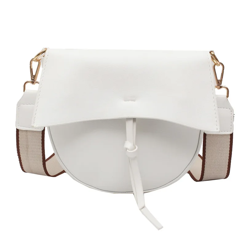 

Free Shipping , Fashion Female Crossbody Bag High Quality PU Leather Shoulder Bags Luxury Designer Saddle Messenger Bag 2020 New