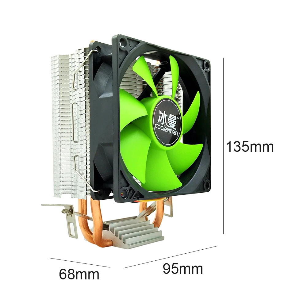 Кулер SNOWMAN для процессора тихий 4-контактный кулер ЦП Intel i5 LGA 2011 775 1200 1150 1151 1155 AMD AM3