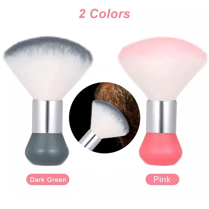 

1PC Barber Cleaning Hairbrush Hair Sweep Brush Hairdressing Neck Face Duster Brushes Soft Haircut Styling Tool