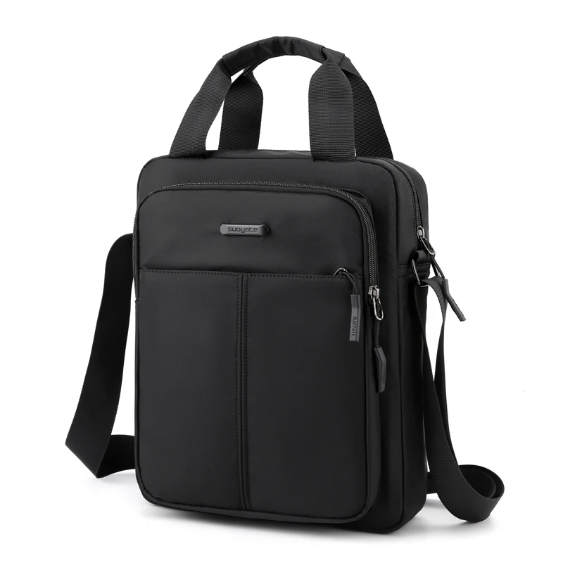 

A4 can be loaded,Men's Shoulder Bag High Quality boys Crossbody Bag Business Waterproof Nylon Man Messenger Bag Male Handbags