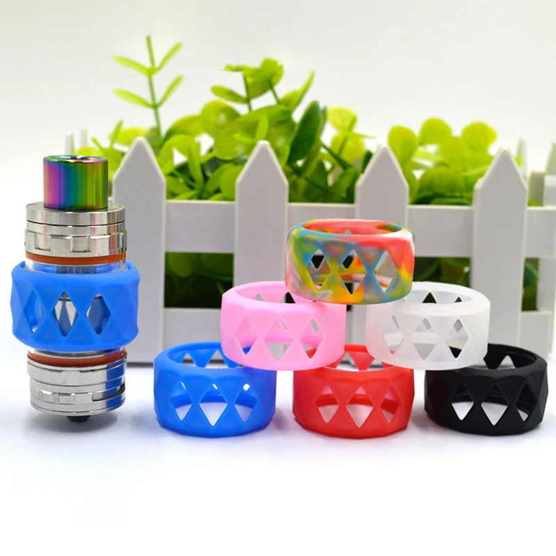 

Silicone Case Decorative Protection Non-slip Glass Bottles Band Ring For Bulb Bubble Glass Tube Tank Accessories
